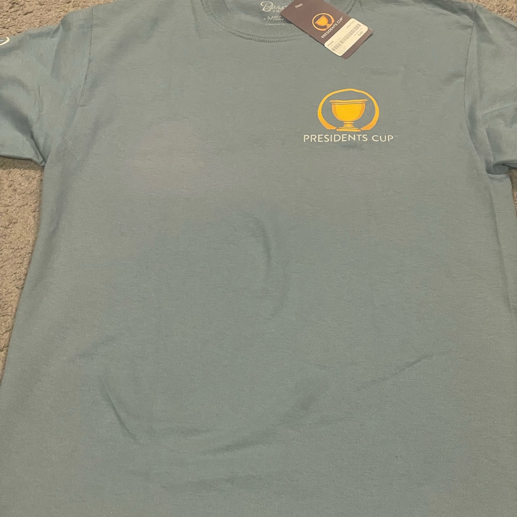 Barstool Golf Presidents Cup Blue TShirt